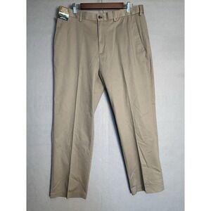 Haggar Iron Free Khaki Classic Fit Men's 36x30 New